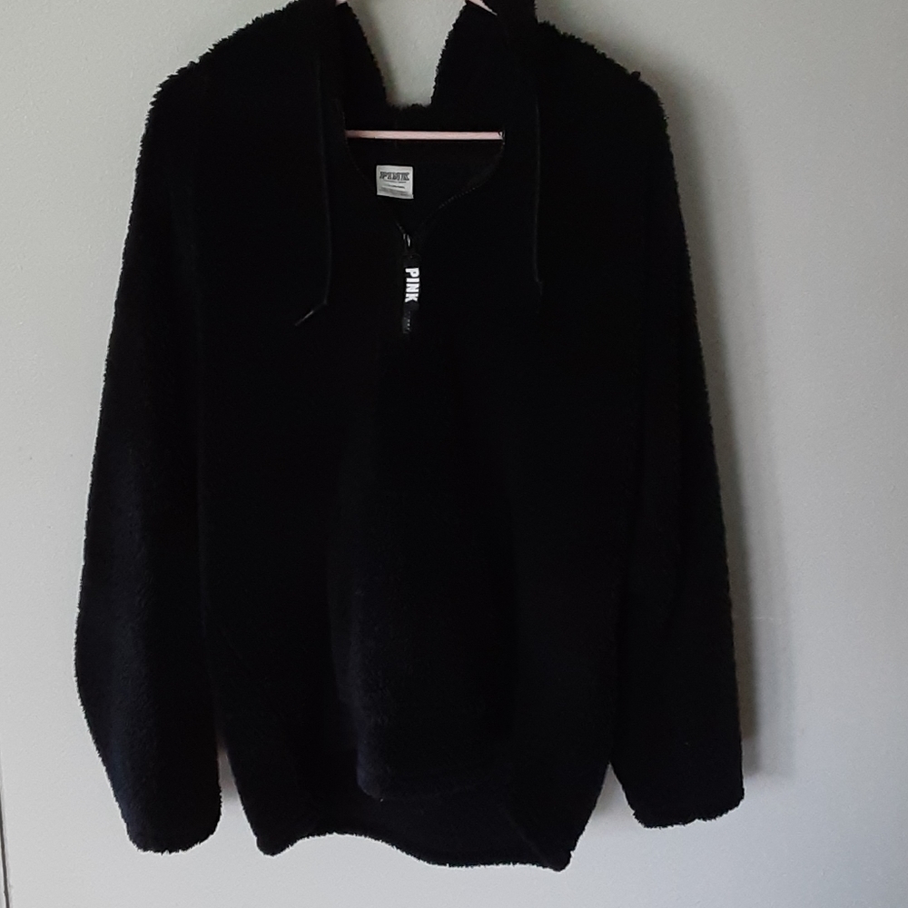 PINK Sherpa Pullover